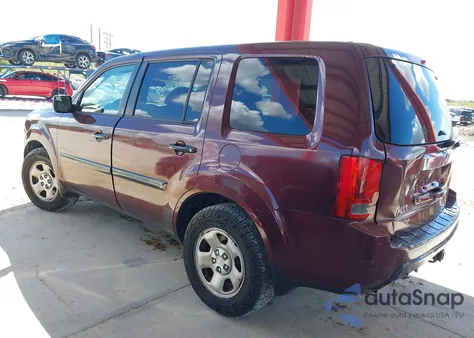 2011 Honda Pilot Lx from USA, damaged, VIN 5FNYF3H23BB036620